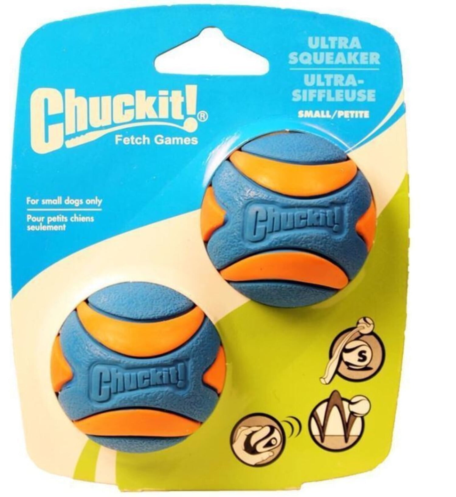 chuckit ultra squeaker small