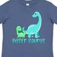 thumbnail image 4 of Inktastic Sister-saurus Cute Brontosaurus Family Boys or Girls Toddler T-Shirt, 4 of 5
