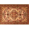 thumbnail image 1 of Ahgly Company Indoor Rectangle Persian Orange Traditional Area Rugs, 5' x 7', 1 of 1