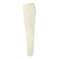thumbnail image 6 of Gildan SF100 Softstyle Midweight Pocket Sweatpants-Off White-XL, 6 of 6