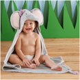 thumbnail image 3 of Baby Aspen Splish Splash Elephant Bath Toalla de spa con gorro, color gris Baby Aspen NA, 3 of 3