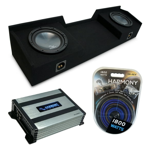04-15 Fits Nissan Titan King Crew Truck Harmony R124 Dual 12" Sub Box HA-A400.1