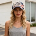 thumbnail image 3 of America 250th Anniversary Commemorative Baseball Cap, Patriotic 1776-2026 USA Flag Hat, Adjustable Strap Baseball Hat for Outdoor, Independence Day & Anniversary Celebration, 3 of 8