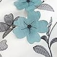 thumbnail image 2 of DriftAway Isabella Faux Silk Embroidered Kitchen Tiers Embroidered Crafted Flower 2 Tiers, 2 of 7
