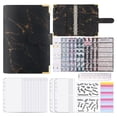 thumbnail image 1 of Carpeta de Presupuesto de A6 PU, Carpeta de Ahorro de Dinero con Sobres con Cremallera, Organizador de Dinero, Planificador para Cuaderno de Contabilidad, 1 of 6