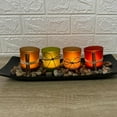 thumbnail image 4 of Candle Holders Set for Bathroom Decorations Candles Tray Centerpieces for Dining Room Living Room Home Coffee Table Decor, 4 of 10