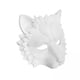 thumbnail image 1 of 2 Máscaras De León De Media Cara De Espuma De Poliuretano Novedosas Para Halloween, Fiesta De Carnaval Para Adultos, Color Blanco, 1 of 6