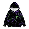 thumbnail image 4 of FYDUU Halloween Graphic Hoodie for Kids Colorful Casual Pullover Top with Pocket Long Sleeve Hooded Sweatshirts for Boys Fashion Hoodies 6-7 Years, 4 of 5