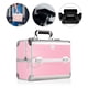 thumbnail image 1 of Neceser Cosmetiquera Profesional de Belleza con Refuerzos De Aluminio Divitech®Rosa bajito liso Divitech® Neceser Basic, 1 of 7