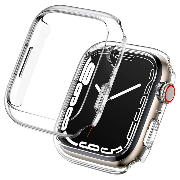 Overall Protective Case TPU HD Clear Ultra-Thin CoverCase for iWatch 7 ...