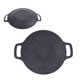 thumbnail image 1 of Parrilla Coreana Con Revestimiento Antiadherente, Plancha Para Barbacoa Para Cocinar En Interiores Y Exteriores, Color Negro, 1 of 7