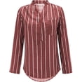 thumbnail image 5 of Women's Winter Tennis Clothes Sleeve Half Button Summer Casual Fitted Shirt Clothes Plus Size Fashion, 5 of 11
