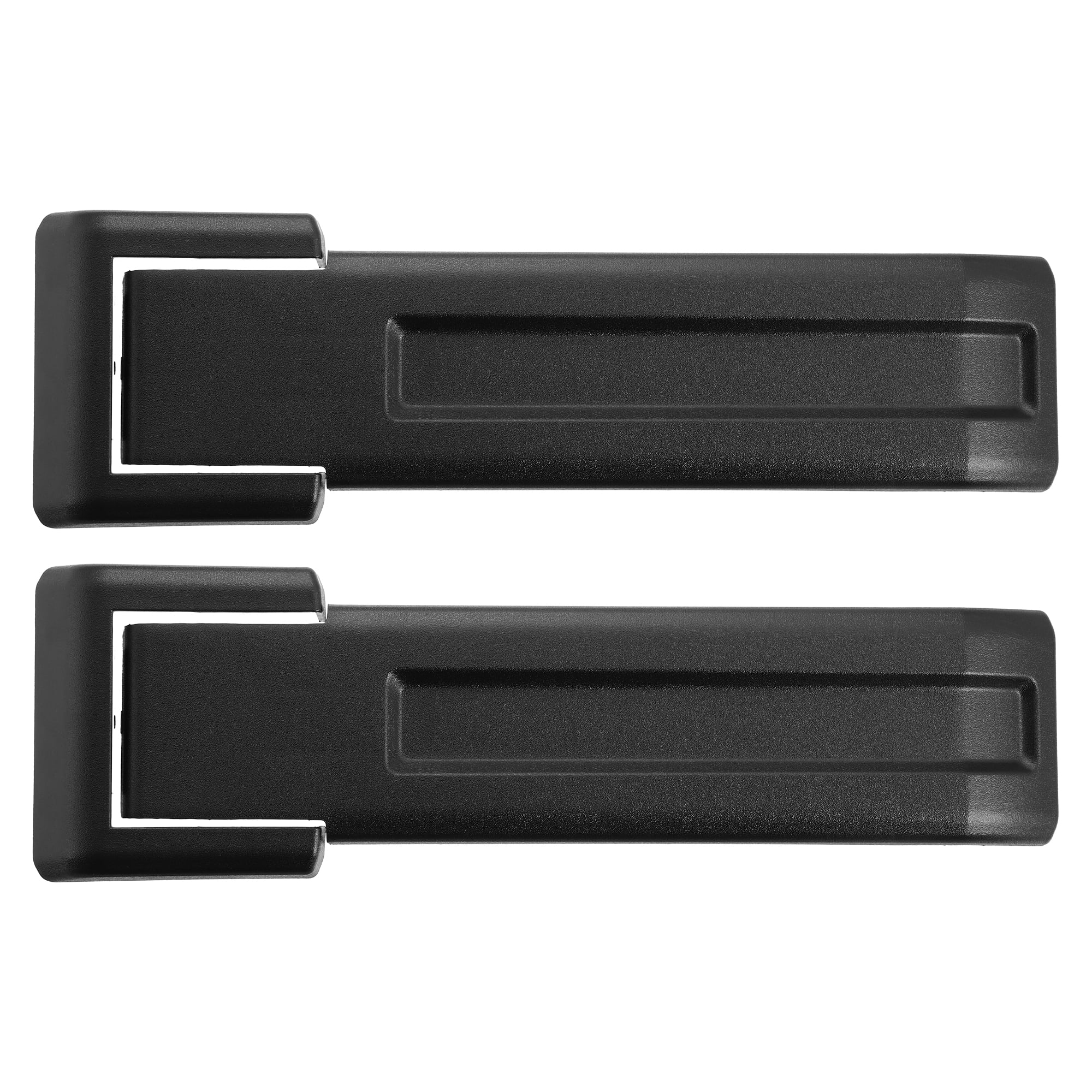 2-Piece Red ABS Tailgate Hinge Cover Trim For Jeep Wrangler JK & Unlimited 2007-2017 – Spare Tire Bracket Protector