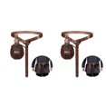 thumbnail image 1 of Ruiboury PU Made Belt 1 Tear-resistant For Show And Performance Brown Fine Stitching 2Set, 1 of 6
