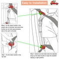 thumbnail image 3 of JAPARA Seat Belt Adjuster, Car Seatbelt Adjuster with Clip and Position Belt Strap for Shorts, Protect Shoulder and Neck Seat Belt Adjuster for Short Adults (1 Pack), 3 of 4