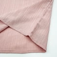 thumbnail image 6 of Men's Casual Button Up Shirt Polyester Blend | Short Sleeve Stand Collar With Breathable Fabric Beach Shirt | Sun Protection Vacation Tops Comfortable Daily | Zenithor,Pink 2XL, 6 of 9