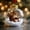 296#E, variant on Forest Animals Reading Christmas Ball Ornament Cute Hanging Tree Decoration Durable Holiday Ornament For Christmas Tree Home Decor Winter Party Gift Animal Lovers Collectors