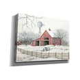 thumbnail image 2 of Epic Graffiti 'Winter Barn with Windmill' by Cindy Jacobs, Canvas Wall Art, 54"x40", 2 of 8