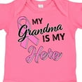 thumbnail image 4 of Inktastic My Grandma is My Hero Breast Cancer Awareness Boys or Girls Baby Bodysuit, 4 of 5