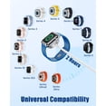 thumbnail image 3 of Cargador Hcoob para Apple Watch de carga rápida 3 en 1 blanco, 3 of 7