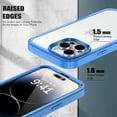 thumbnail image 5 of for iPhone 14 Pro Case with Screen Protector and Upgrated Camera Lens Cover,Shockproof Soft Silicone Gel Rubber,Slim Fit Protective Phone Case for 14 Pro 6.1" Hot Pink, 5 of 16