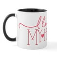 thumbnail image 2 of CafePress - I Love My Hubby Mug - 11 oz Ceramic Mug - Novelty Coffee Tea Cup, 2 of 6