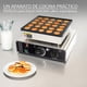 thumbnail image 5 of Maquina Electrica Para Mini Hotcakes Wafflera Comercial 25 Unidades Mini Pancake Plancha Antiadherente, 5 of 6