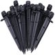 thumbnail image 1 of Sistema de riego por goteo universal, plástico, negro: solución de riego eficiente para jardines, paquete de 100, 1 of 5
