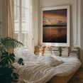 thumbnail image 4 of Champlain Sunset 02 - Addison Vermont Photography Sunset Landscape Nature Scenic Water Mountain Summer Unframed Wall Art Print 18 x 24 inches, 4 of 13