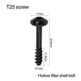 thumbnail image 2 of 20Pcs Car Air Filter Cleaner Box Lid Housings Retaining Screw General Purpose Car Interior Screw Car Accessories, 2 of 8