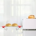 thumbnail image 4 of Iron Toaster Warming Rack Toaster Bread Rack for Toast Kitchen Supply Toaster Sandwich Rack Roasting Rack Bread Toast Rack, 4 of 9