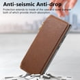 thumbnail image 4 of Allytechgroup Galaxy S25 Ultra Case Wallet, 2-in-1 Detachable Magnetic Back Cover Compatible with MagSafe Secure and Stylish Protection RFID Blocking Phone Case for Samsung Galaxy S25 Ultra, Brown, 4 of 9