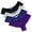 Black,Blue,Purple,White, variant on 4PC Sexy Panties for Women Lace Flowers Low Waist Underwear Panties G-String Lingerie Thongs