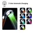 thumbnail image 3 of Cabezal de ducha, LED que cambia de 7 colores, cabezal de ducha LED para spa de baño, 3 of 5