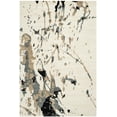 thumbnail image 2 of SAFAVIEH Bella Christiana Abstract Wool Area Rug, Ivory/Grey, 5' x 8', 2 of 7
