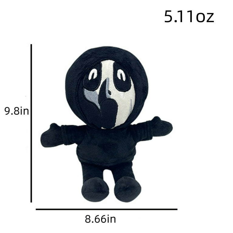  Ghostface Preacher Plush Toy, Game Peripheral Mandela Catalogue  Preacher Character Stuffed Figures Pillow, 9.8Inch Terrors Soft Plush Toy  for Game Lovers and Kids Friends Gift(Black) : Toys & Games