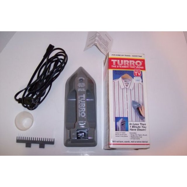 Emson TURRO Steamer Iron "The Steamer that Irons" AS SEEN ON TV Home or
