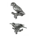 thumbnail image 1 of Colgador de Pájaros para Puerta, Bufanda de Almacenamiento, Ganchos de Pared de Resina, 2 Uds. EstiloK BLESIY Percheros, 1 of 8