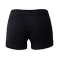 thumbnail image 3 of CECEBA Pantalones cortos para hombres, paquete de 2 - Pantalones cortos, básicos, Algodón elástico, M-8XL, lisos Negro 3XL (XXX-Large), 3 of 3