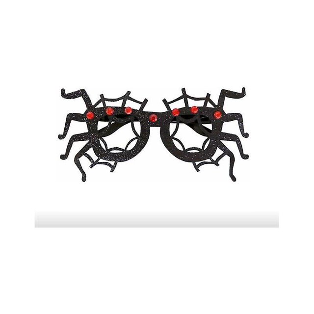 19,3 X 10cm Noir Lunettes Dcoratives Halloween Accesorios De Fotografía Artículos De Fte Lunettes Araignes Mignonnes Et Drles