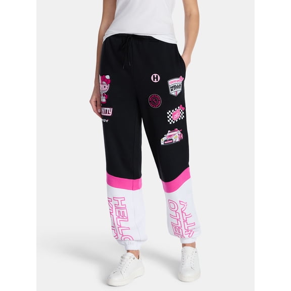 Hello Kitty Women's Jogger Pants, Size XXS-XXL