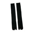 thumbnail image 2 of Kuntesetty Summer Tabi Socks Breathable Extended Calf Socks for Women Comfortable Black, 2 of 9