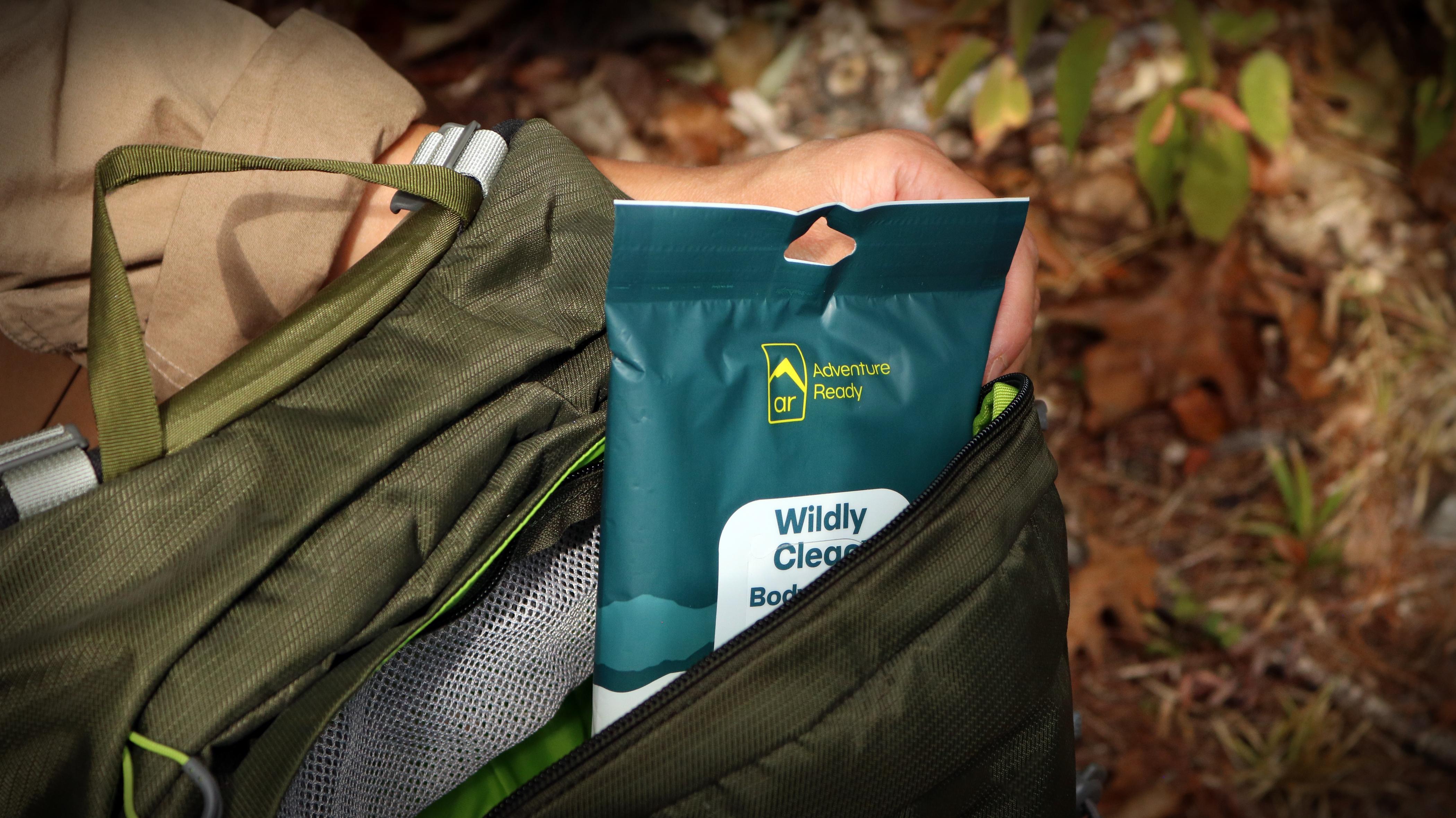 Adventure Ready Wildly Clean Body Wipes, 20 Count