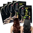 thumbnail image 1 of Paquete 20 Shampoo Tinte Instantáneo Orgánico Cubre Canas Natural Jengibre (Negro), 1 of 6