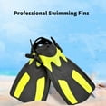 thumbnail image 3 of Adjustable Swim Fins Adult Snorkels Fins Travel Size Flippers Swim Training Fins, 3 of 13