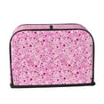 Pofeuu Breast Cancer Awareness2 Print Universal Two Slice Toaster Cover