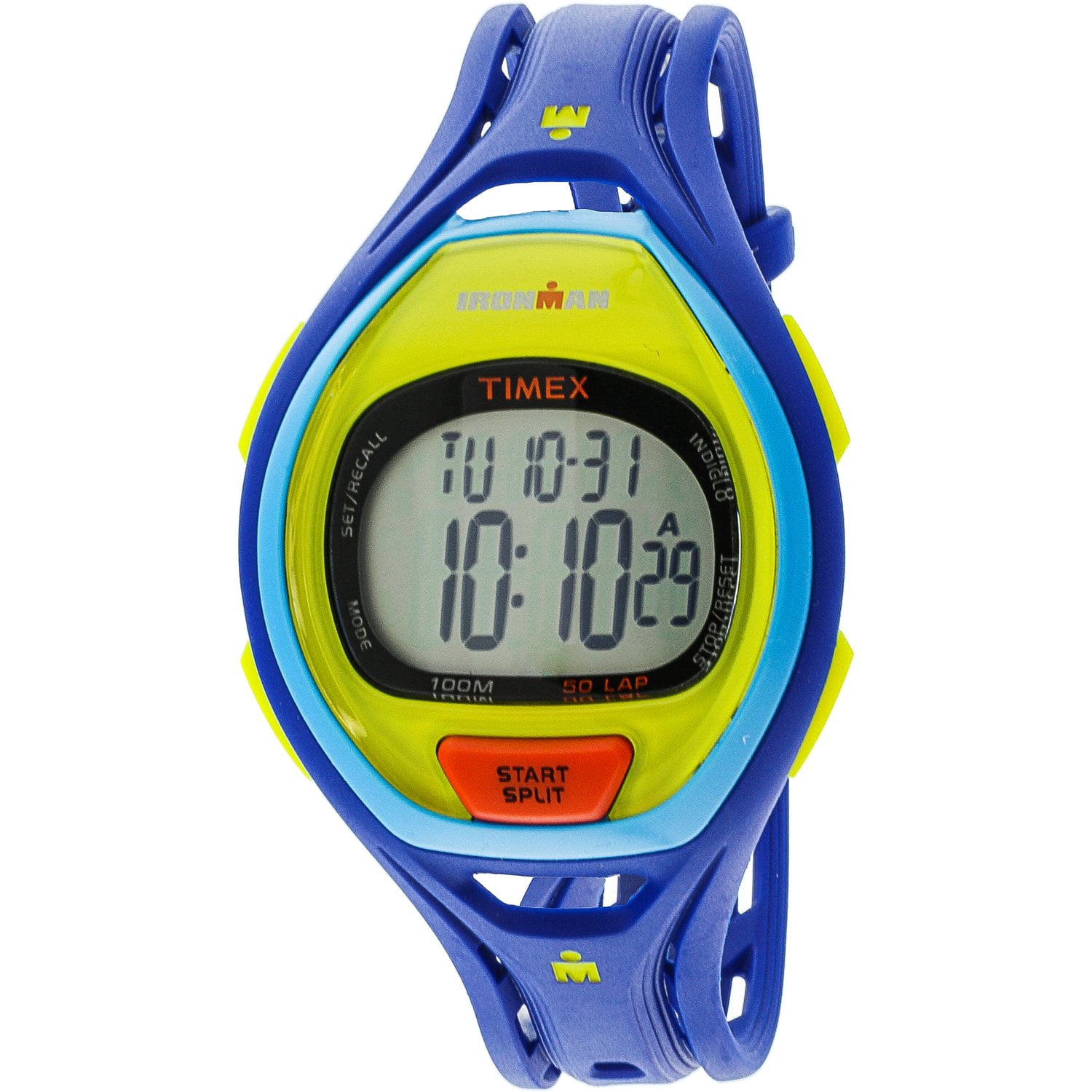 Timex Ironman TW5M01600 Blue Resin Quartz Sport Watch Walmart Canada