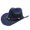 Navy, variant on Boyscolos Cowgirl Cowboy Hat Women Men Vintage Wide Brim Fedora Hat Rhinestone Disco Western Hat for Fancy Dress Cosplay Party One Size