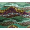 thumbnail image 5 of oneOone Viscose Chiffon Light Green Fabric Floral Craft Projects Decor Fabric Printed By The Yard 42 Inch Wide, 5 of 5