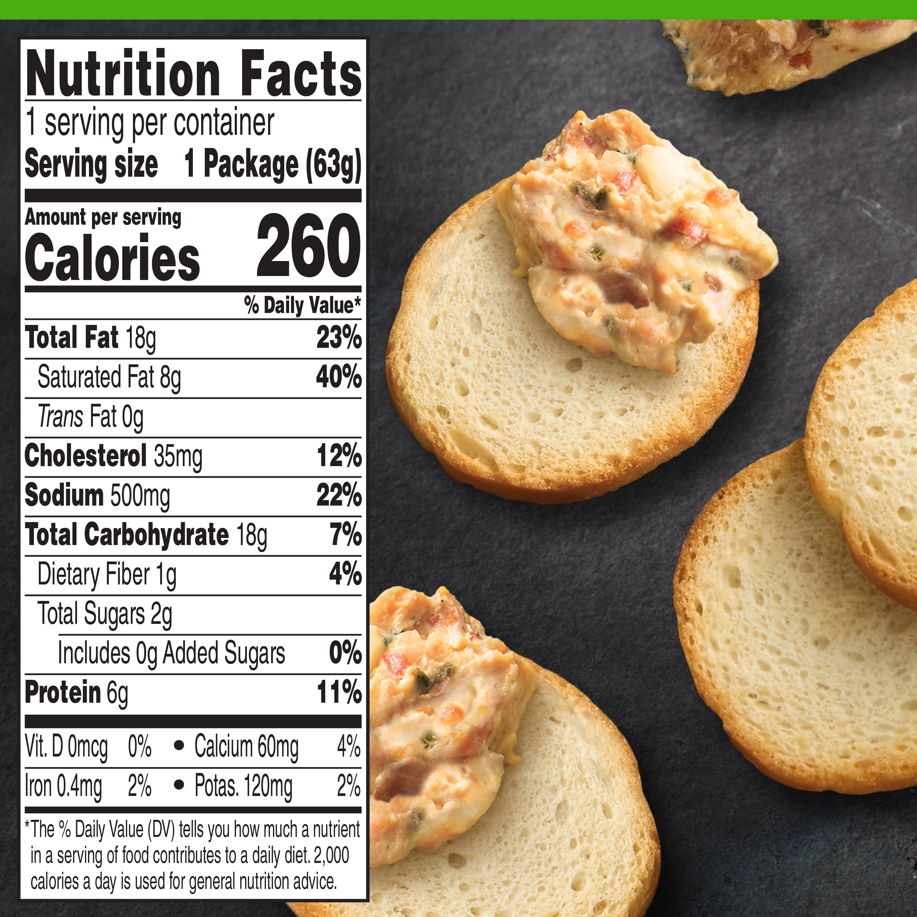 Hillshire Snacking Pepperoni, Mozzarella & Tomato, Refrigerated Spreads, 2.25 oz (Refrigerated)